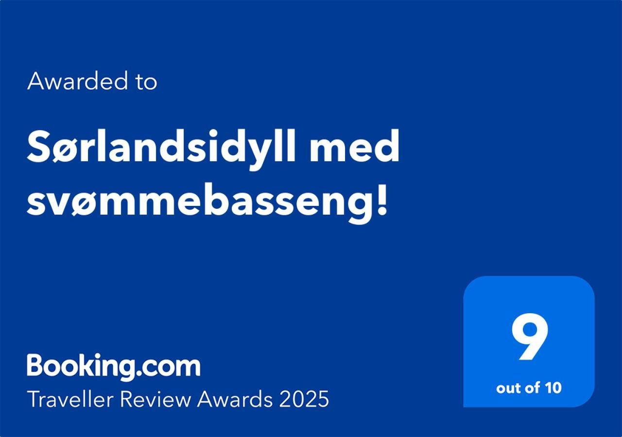 Appartamento Sorlandsidyll Med Svommebasseng! Kristiansand Esterno foto